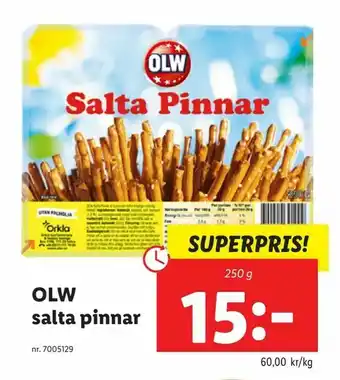 Lidl Olw erbjuda