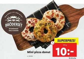 Lidl Mini pizza donut erbjuda