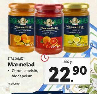 Lidl Marmelad erbjuda