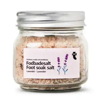 Salt för fotbäddning