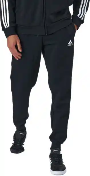 Sportamore Essentials slim 3 stripes pants black / white erbjuda