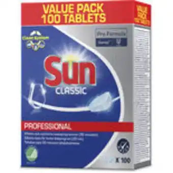 Classic professional maskindisktabletter sun 100p