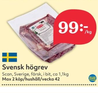 Hemköp Scan högrev erbjuda