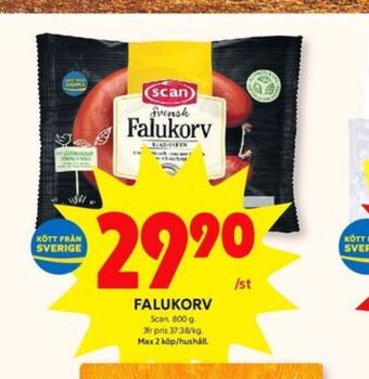 ICA Kvantum Scan falukorv erbjuda
