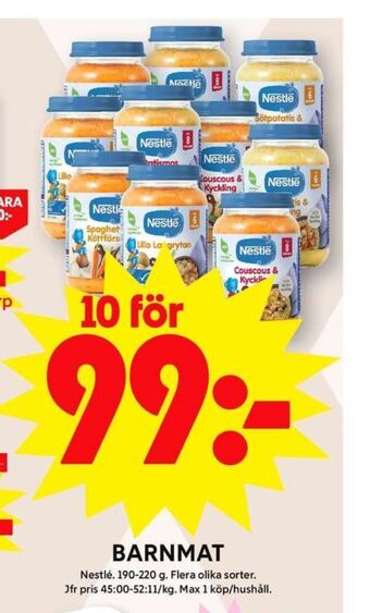 Nestlé barnmat