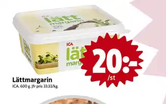 ICA Nära Ica lättmargarin erbjuda