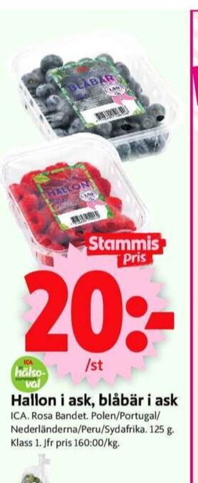 ICA Supermarket Ica hallon erbjuda