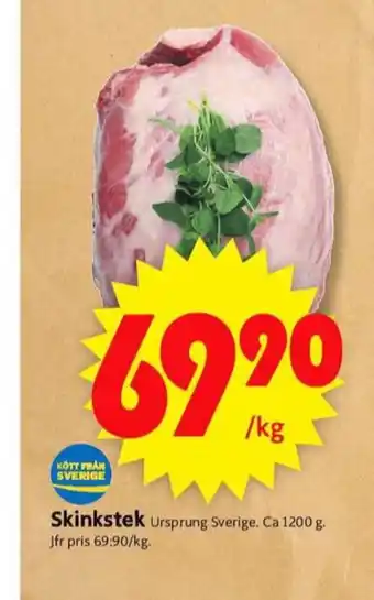Schysst käk skinkstek