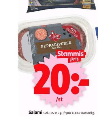 Gøl salami