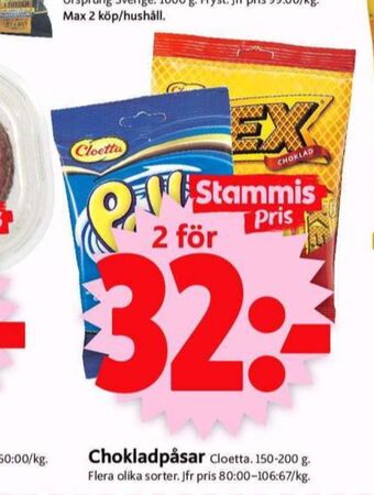 ICA Supermarket Kexchoklad godispåsar erbjuda