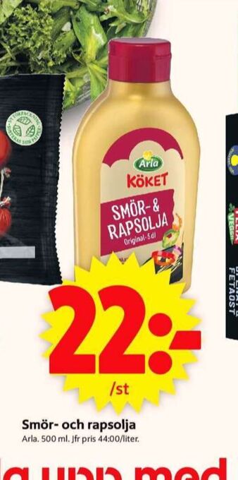 ICA Supermarket Arla köket smör & rapsolja erbjuda