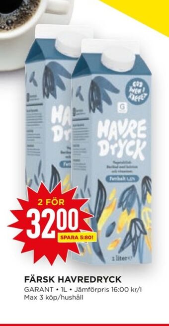 Barista havredryck