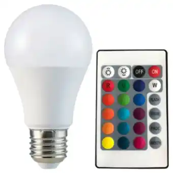Clas Ohlson Led-lampa e27 rgb+w erbjuda