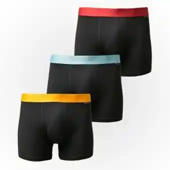 Brothers 3-pack kalsonger boxer brief svart/multi erbjuda