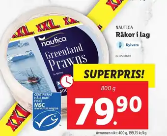 Lidl Räkor i Lag erbjuda