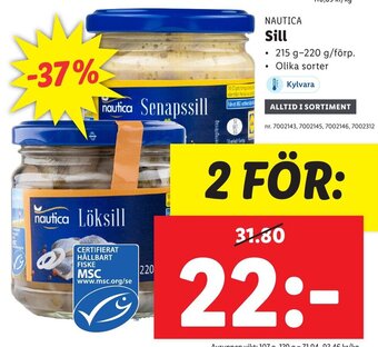 Lidl Sill erbjuda