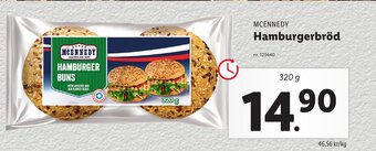 Lidl Hamburgerbröd erbjuda