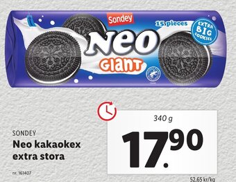 Lidl Neo Kakaokex Extra Stora erbjuda
