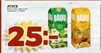 Matdax Bravo juice erbjuda