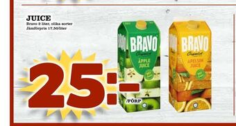 Bonum Matmarknad Juice erbjuda