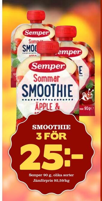 Bonum Matmarknad Smoothie erbjuda