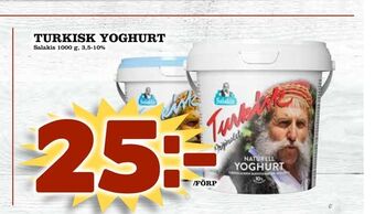 Bonum Matmarknad Turkisk yoghurt erbjuda