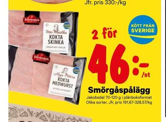 City Gross Smörgåspålägg erbjuda