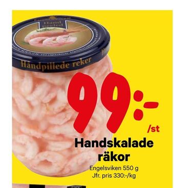 City Gross Handskalade räkor erbjuda