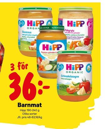 City Gross Barnmat erbjuda