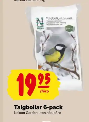City Gross Talgbollar 6-pack erbjuda