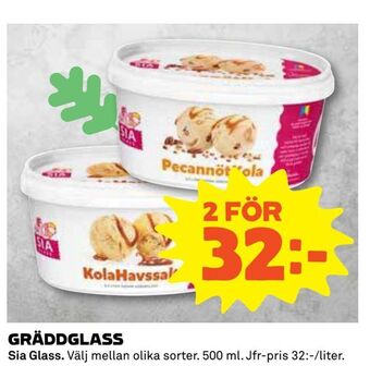 Coop Extra Gräddglass erbjuda