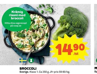 Coop Extra Broccoli erbjuda