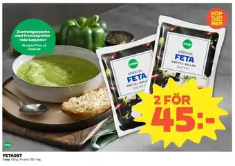 Coop Nära Fetaost erbjuda