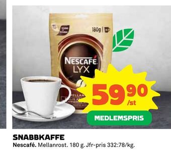 Coop Daglivs Snabbkaffe erbjuda