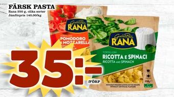 Din Mat Färsk pasta erbjuda