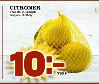 Din Mat Citroner erbjuda