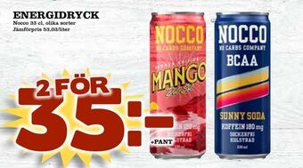 Din Mat Energidryck erbjuda