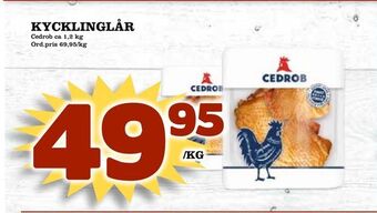 Din Mat Kycklinglår erbjuda