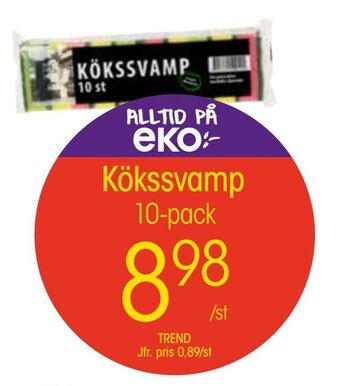 EKO Kökssvamp erbjuda