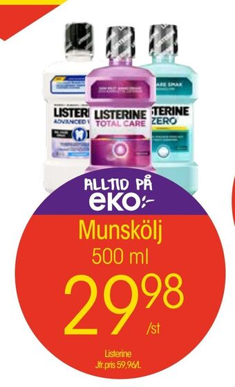 EKO Munskölj erbjuda