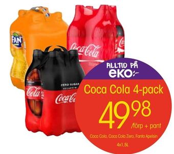 EKO Coca cola 4-pack erbjuda