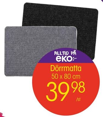 EKO Dörrmatta erbjuda