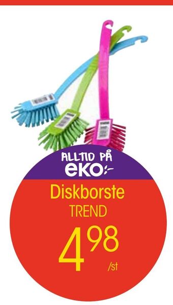 EKO Diskborste erbjuda