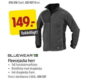 Jula Fleecejacka herr erbjuda