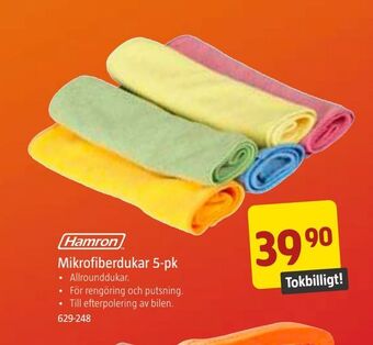 Jula Mikrofiberdukar 5-pk erbjuda