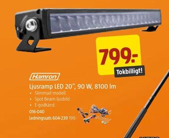 Jula Strålkastare led ip65, 200 w, 25600 lm erbjuda