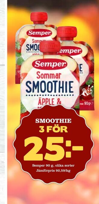 Matdax Smoothie erbjuda