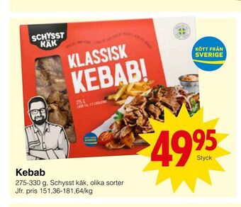 Matöppet Kebab erbjuda