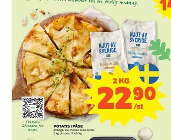 Stora Coop Potatis i påse erbjuda