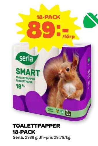 Stora Coop Toalettpapper 18-pack erbjuda